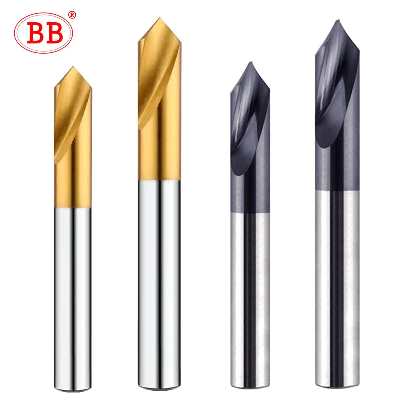 Cobalt HSS NC Spot Drill Bit — 60°, 90° & 120° for Accu - View 1