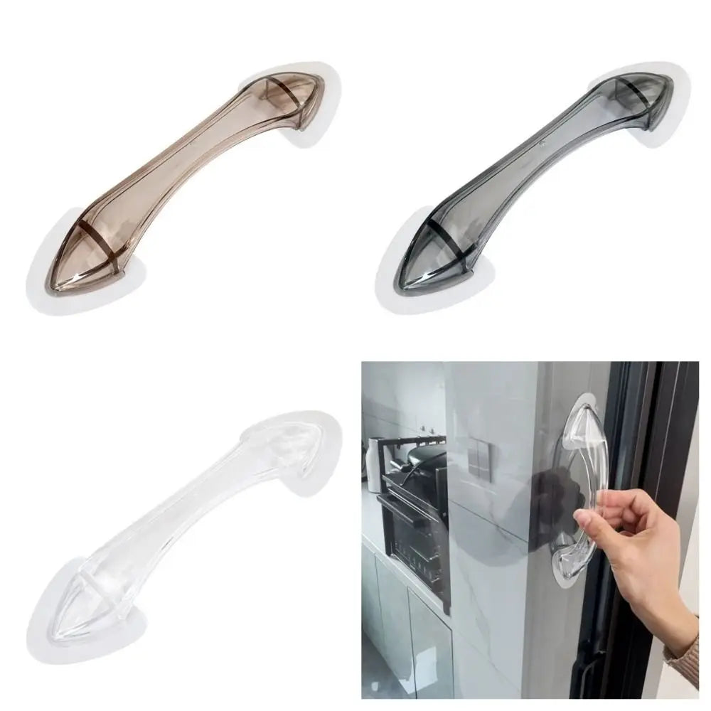 Self-adhesive Suction Cup Door Handle Non-slip Safe Grip No-punching