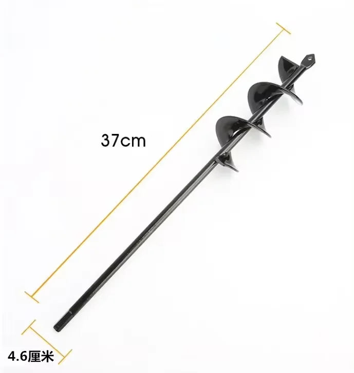 Heavy Duty Garden Auger Drill Bit – Solid Shaft Bulb Planting Bit
