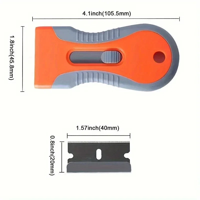 Glue removal 1 Set blade With 10 Blades, Telescopic Adjustment Knife