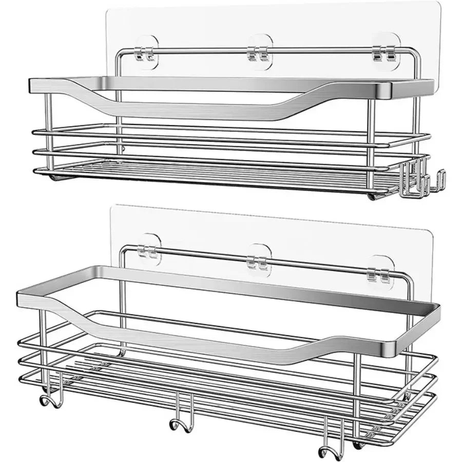 Bathroom Shower Organizer Shower Shelf Adhesive Stainless Steel