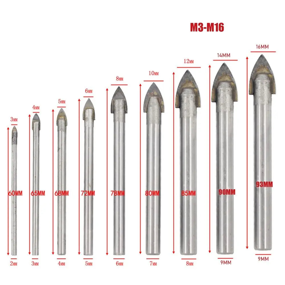 Professional Drill Bit Carbide Tip Drill Bit Cut Tool Ceramic/ Tile