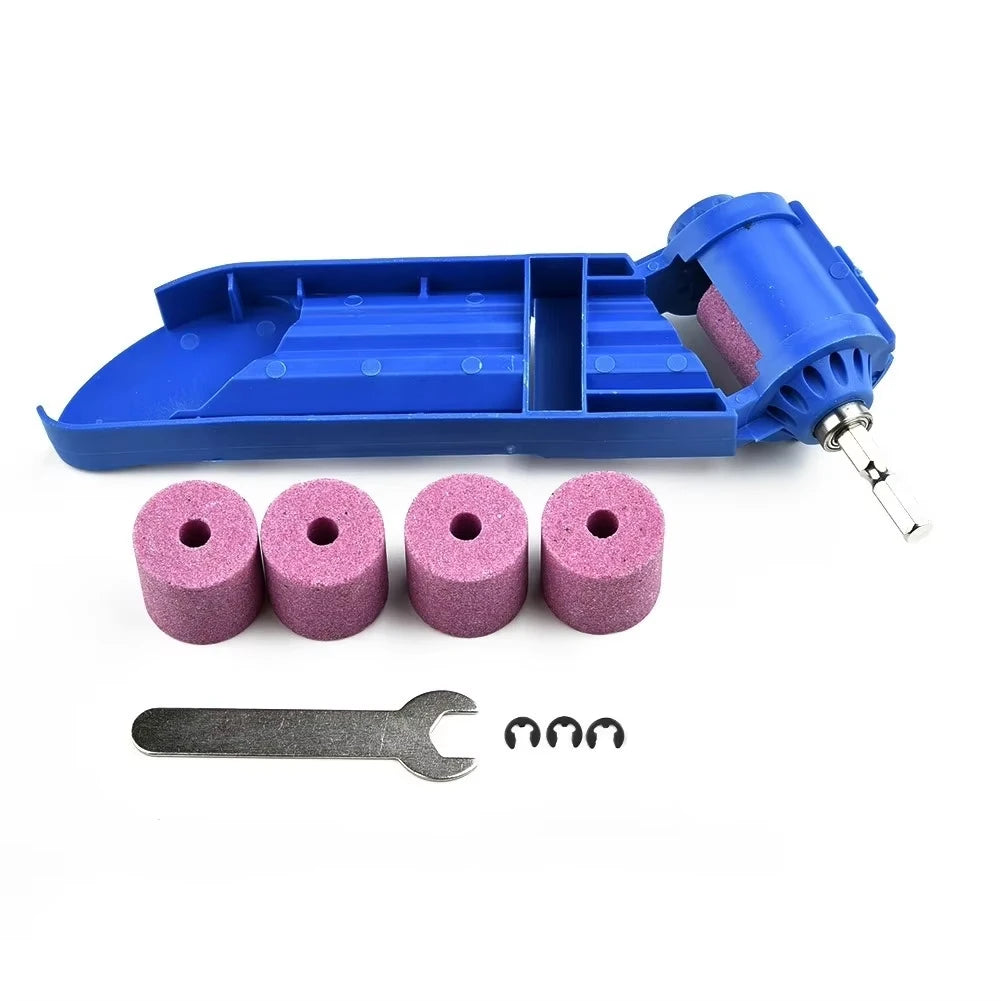 1 Set Portable Drill Bit Sharpener Sharpening Tool Drill Sharpener