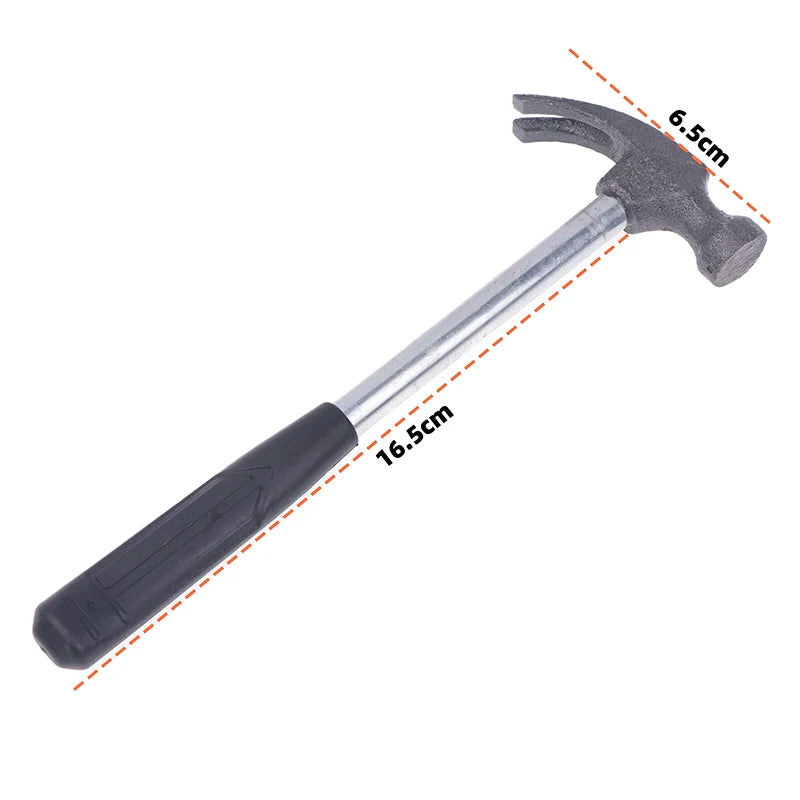 Small Ramshorn Hammer with Powerful Functions, Rubber Grip