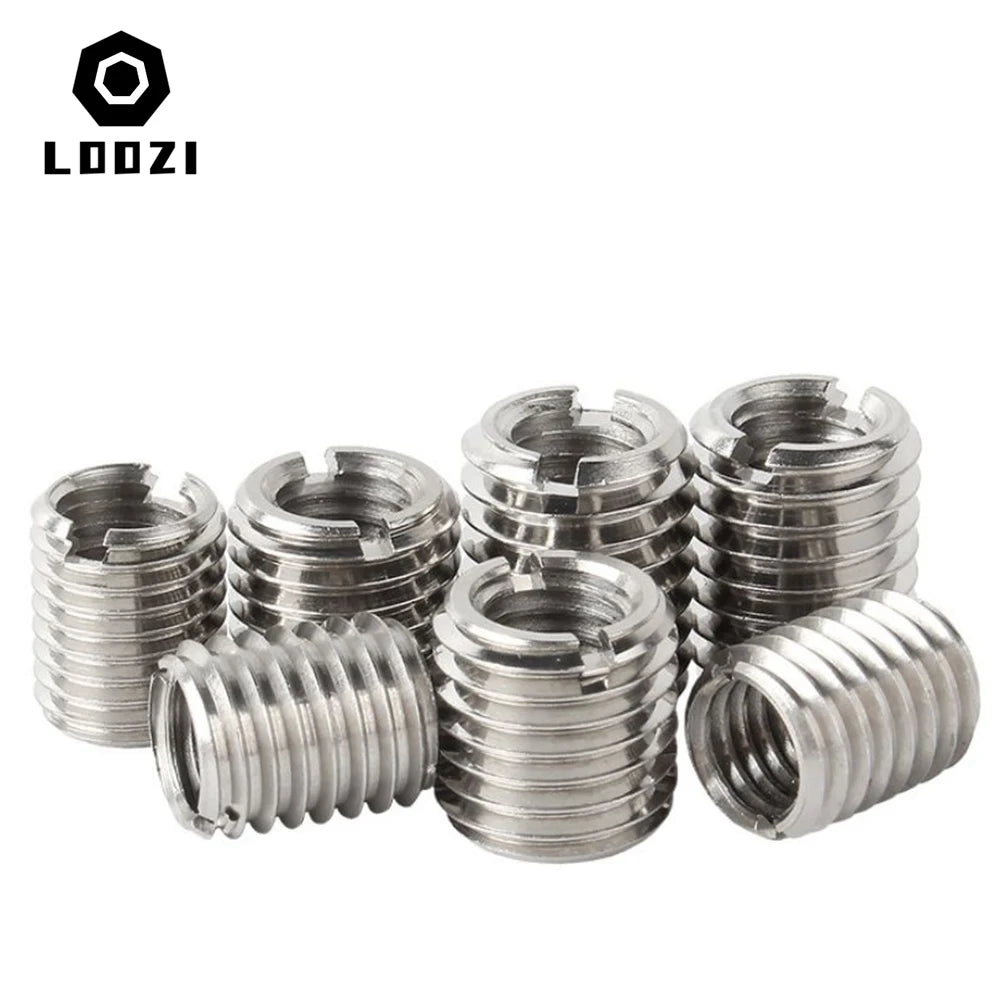304 Stainless Steel Slotted Inside Outside Thread Adapter Screw