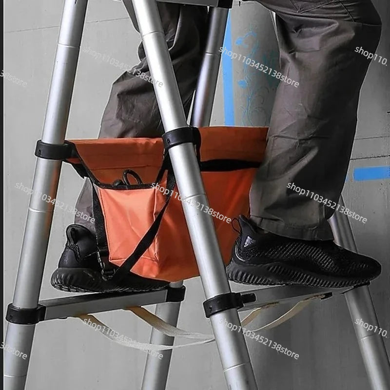 Stainless Steel Folding Telescopic Ladder – Home & Scaffolding Use