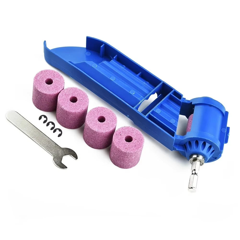 1 Set Portable Drill Bit Sharpener Sharpening Tool Drill Sharpener