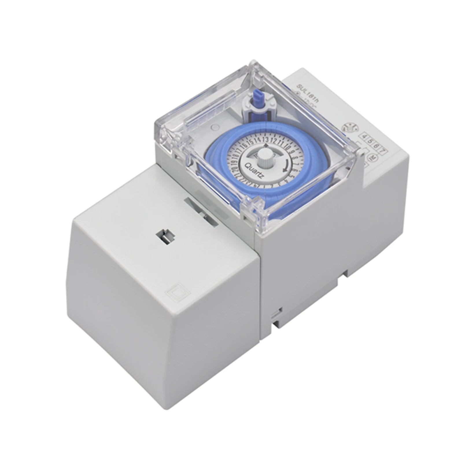 DIN Rail Mechanical 24hr Timer Switch DC 12V – 48 ON/OFF Settings