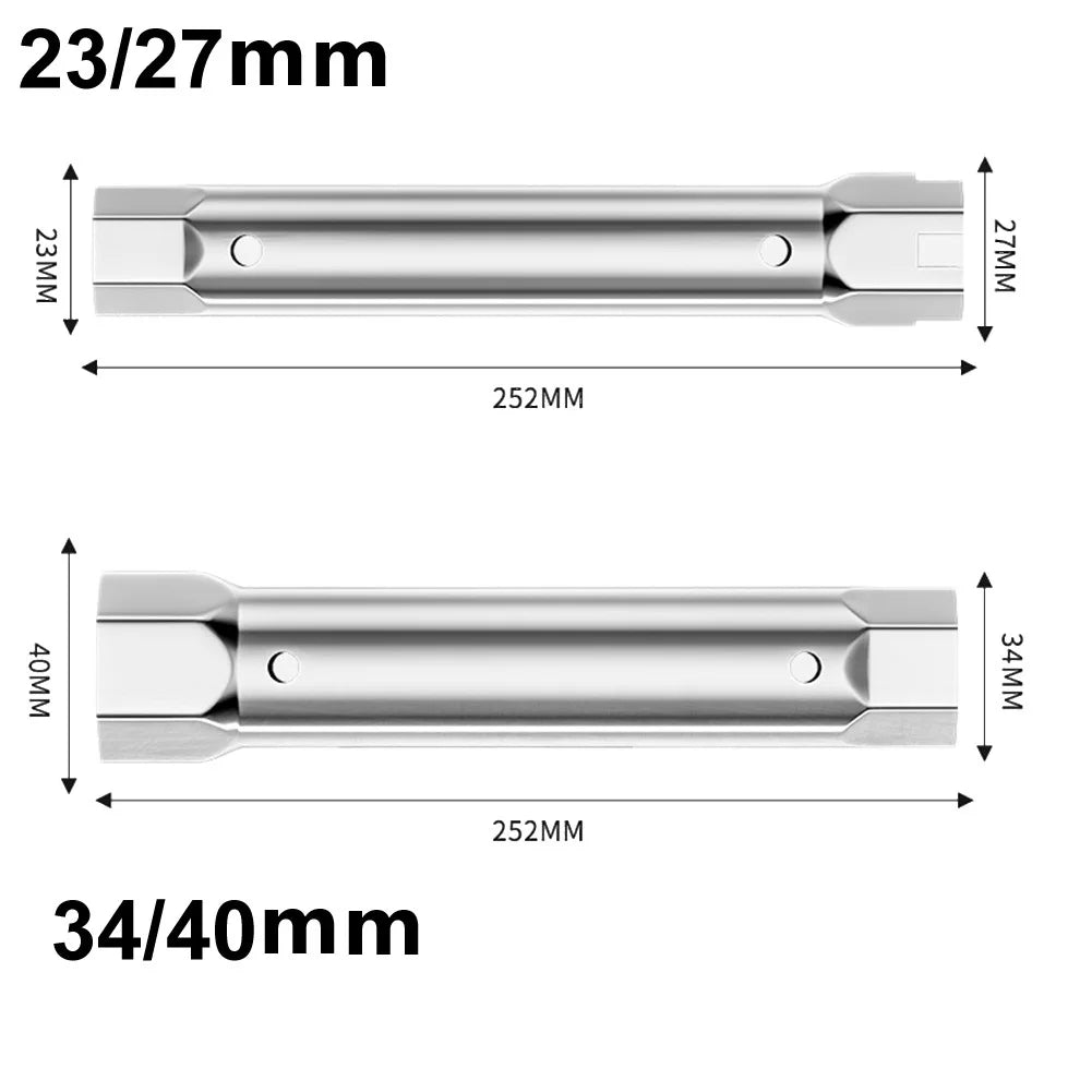 Shower Valve Socket Wrench Plumber Socket Wrench 23-27mm 34-40mm