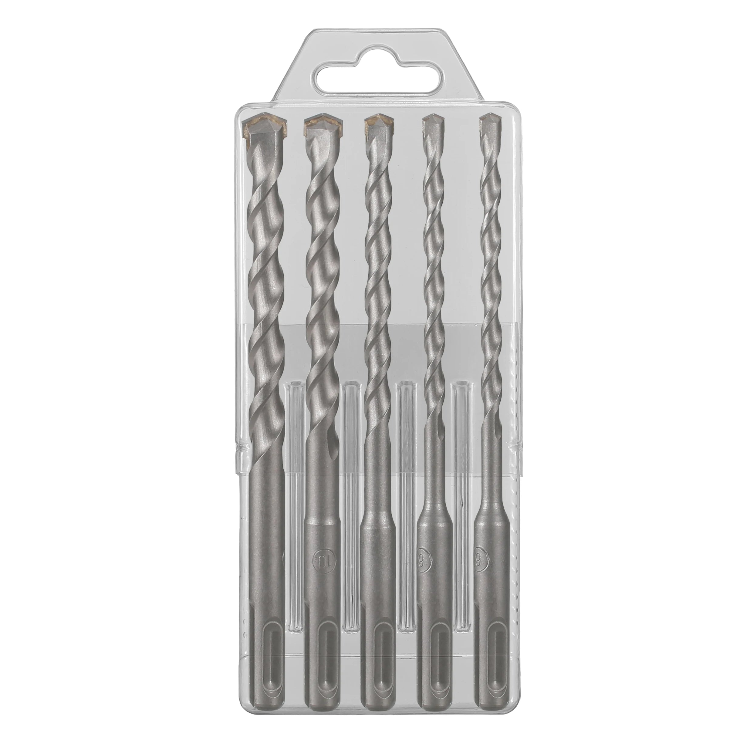 5Pack 6-6-8-10-12mm SDS PLUS Shank Electric Hammer Rotary Carbide