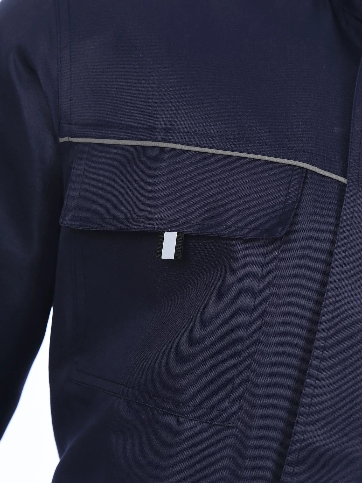 Men Women Resistant Work Coveralls Long Sleeve Multi-pockets Jumpsuit