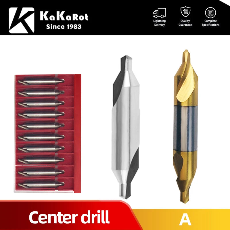 HSS Combined Centre Drill & Countersink Bit — 60° A-Form | Single, ...