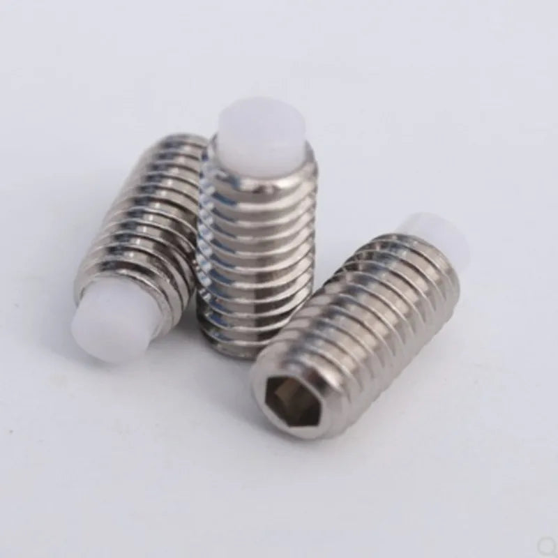 2pcs-10pcs M3 M4 M5 M6 M8 M10 304 Stainless Steel Hex Socket Plastic