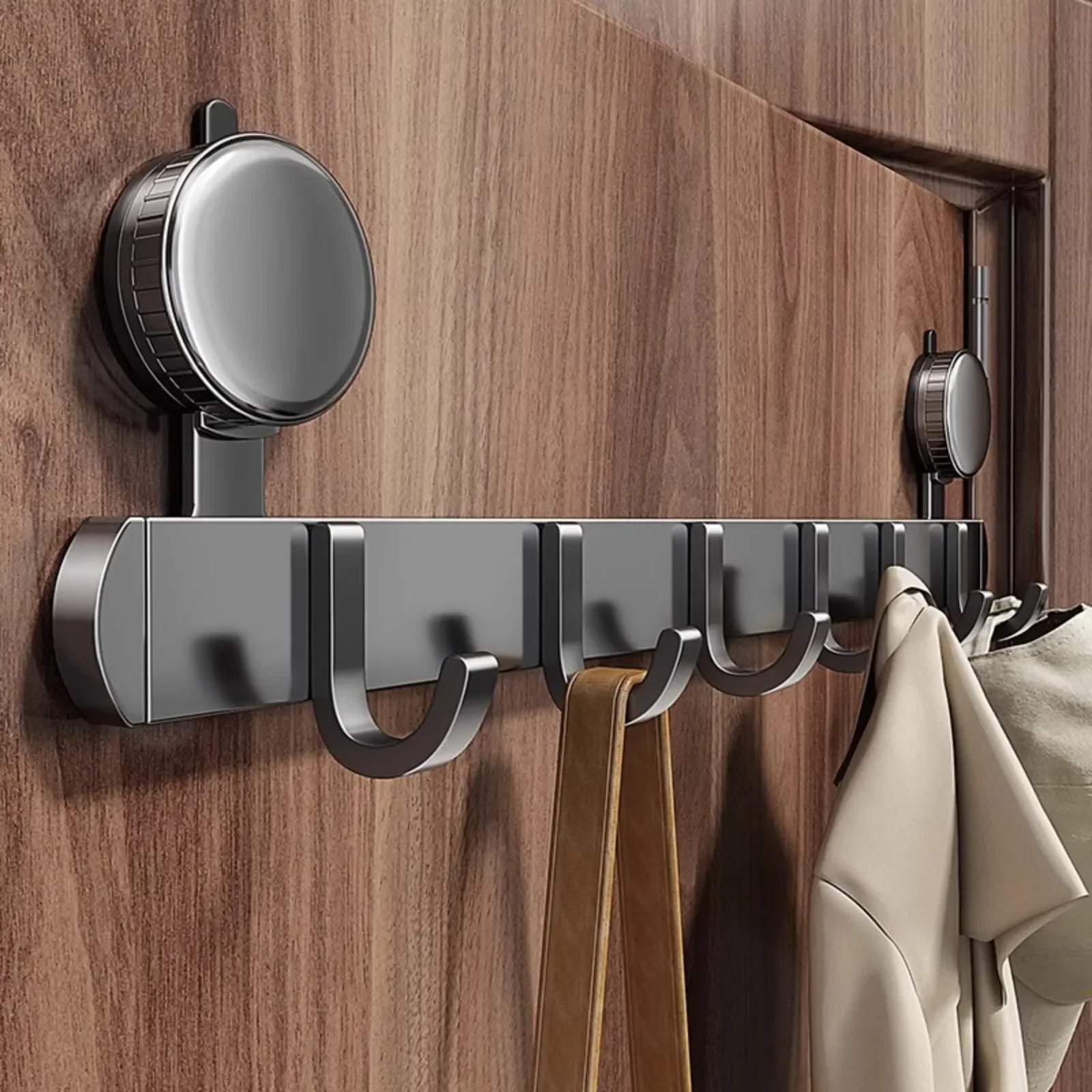 Suction Cup Bathroom Hooks Towel Hanger Nail Wall Rack Hooks Coat