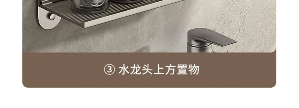 Folding Shelf Bathroom Shelf Toilet Organizer Wall Mounted Shelf
