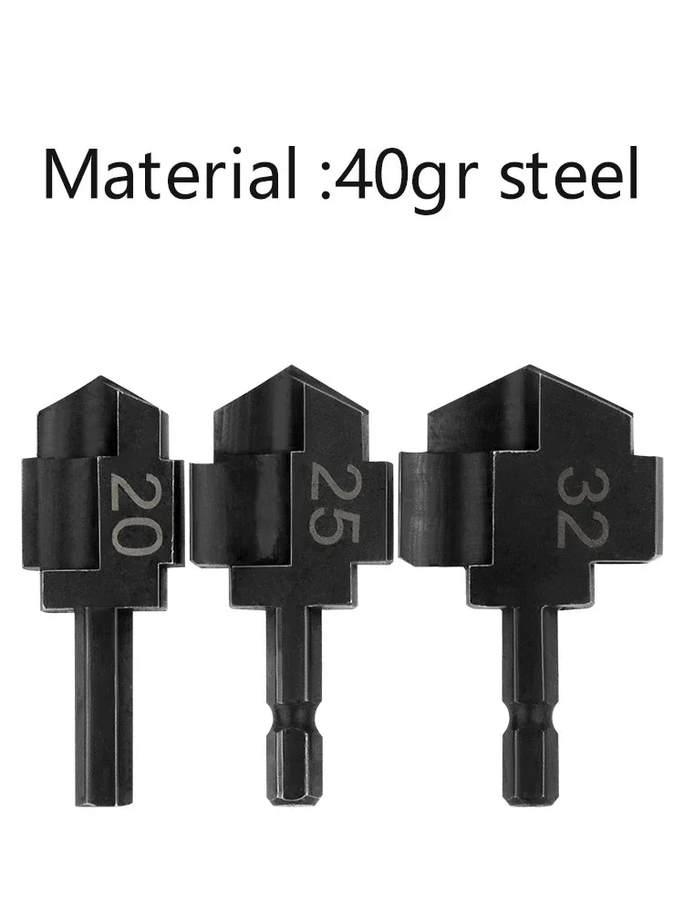 PPR lifting flat drill hexagonal 20/25/32 step drill for repairing