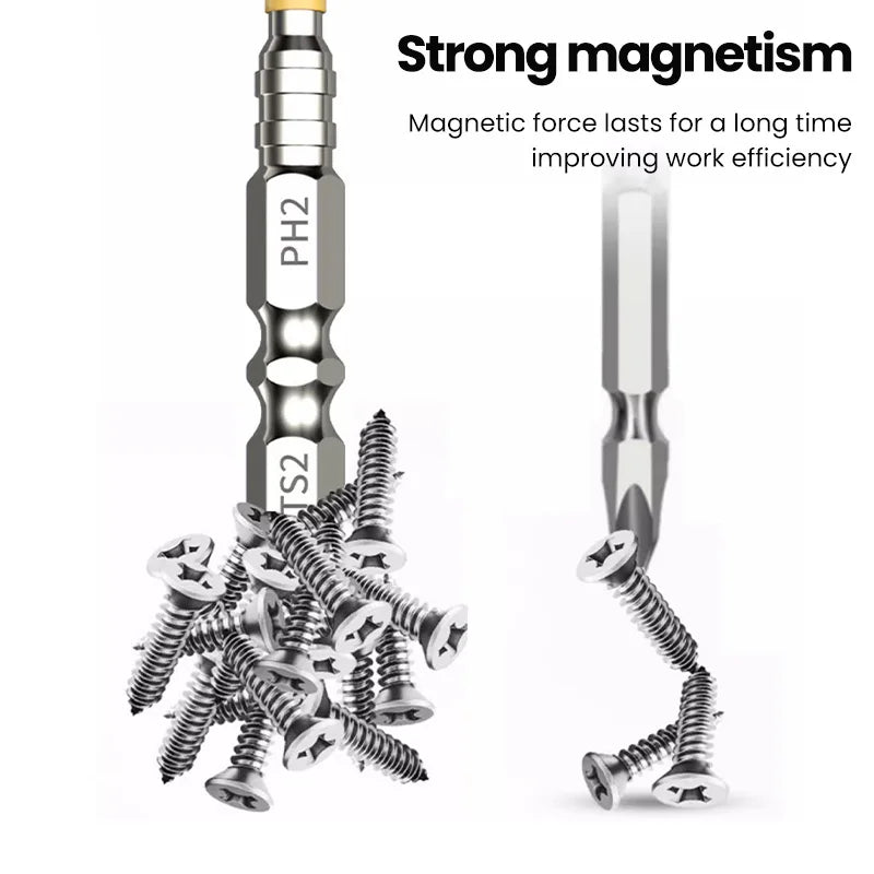 Non-Slip Impact Batch Head Strong Magnetic Cross High Torque Hardness