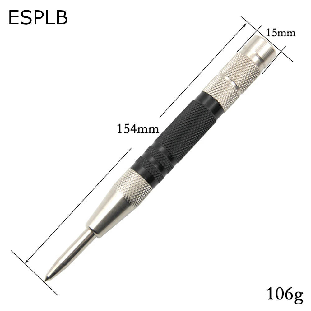 ESPLB 130mm/154mm Automatic Center Punch Center Drill Bit Woodworking