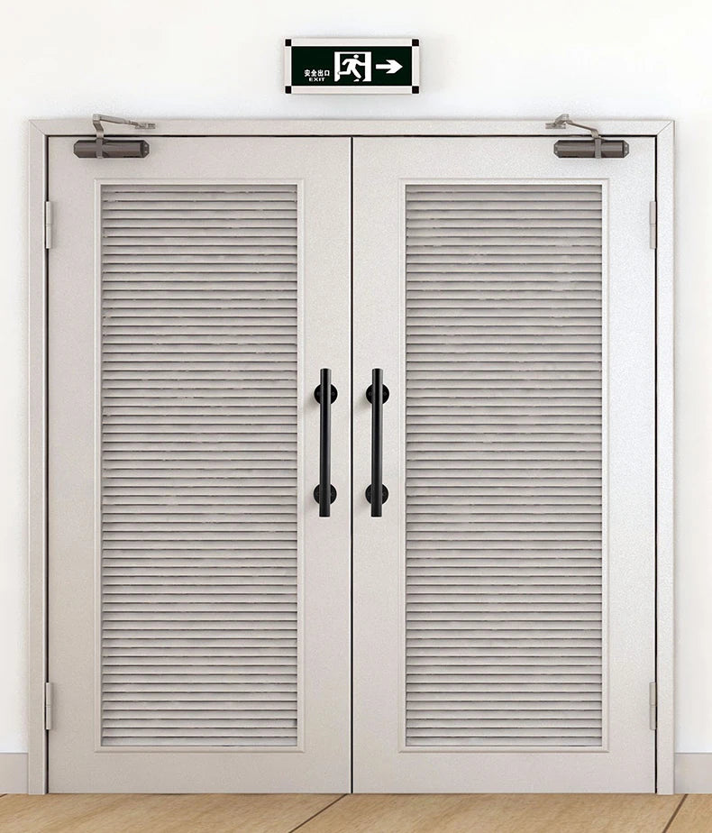 300mm Long Barn Door Handles 400mm Metal Gate Pull Handles Black