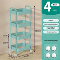 Small Trolley Multi-Layer Mobile Storage Rack
