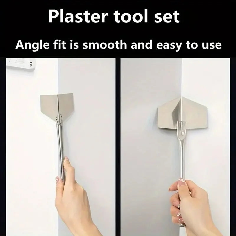 4PC Stainless Steel Putty Knife Drywall Scrapers for Construction