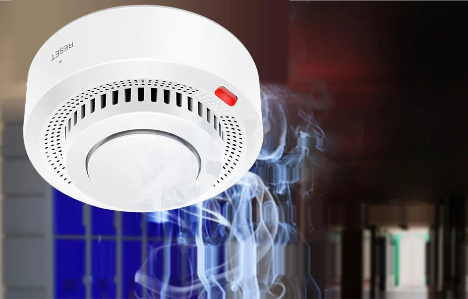 Tuya Smart WiFi Smoke Sensor Fire Protection Smoke Detector 85dB