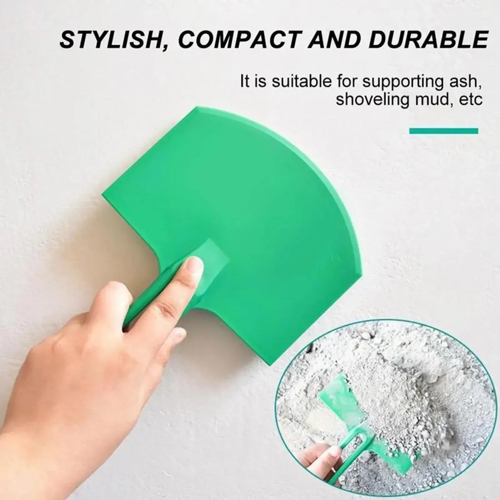 1Pc Curved Bucket Scoop Putty Knife Scraper Spackle Paint for Drywall
