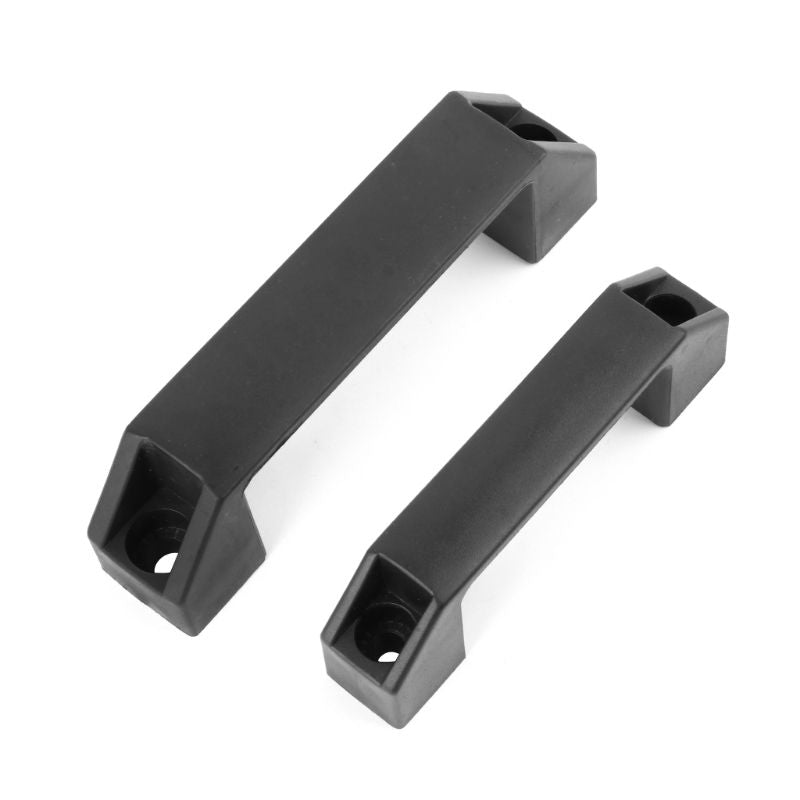 2pcs Plastic Door Handle Home Cabinet Drawer Cupboard Gate Pulls Knob