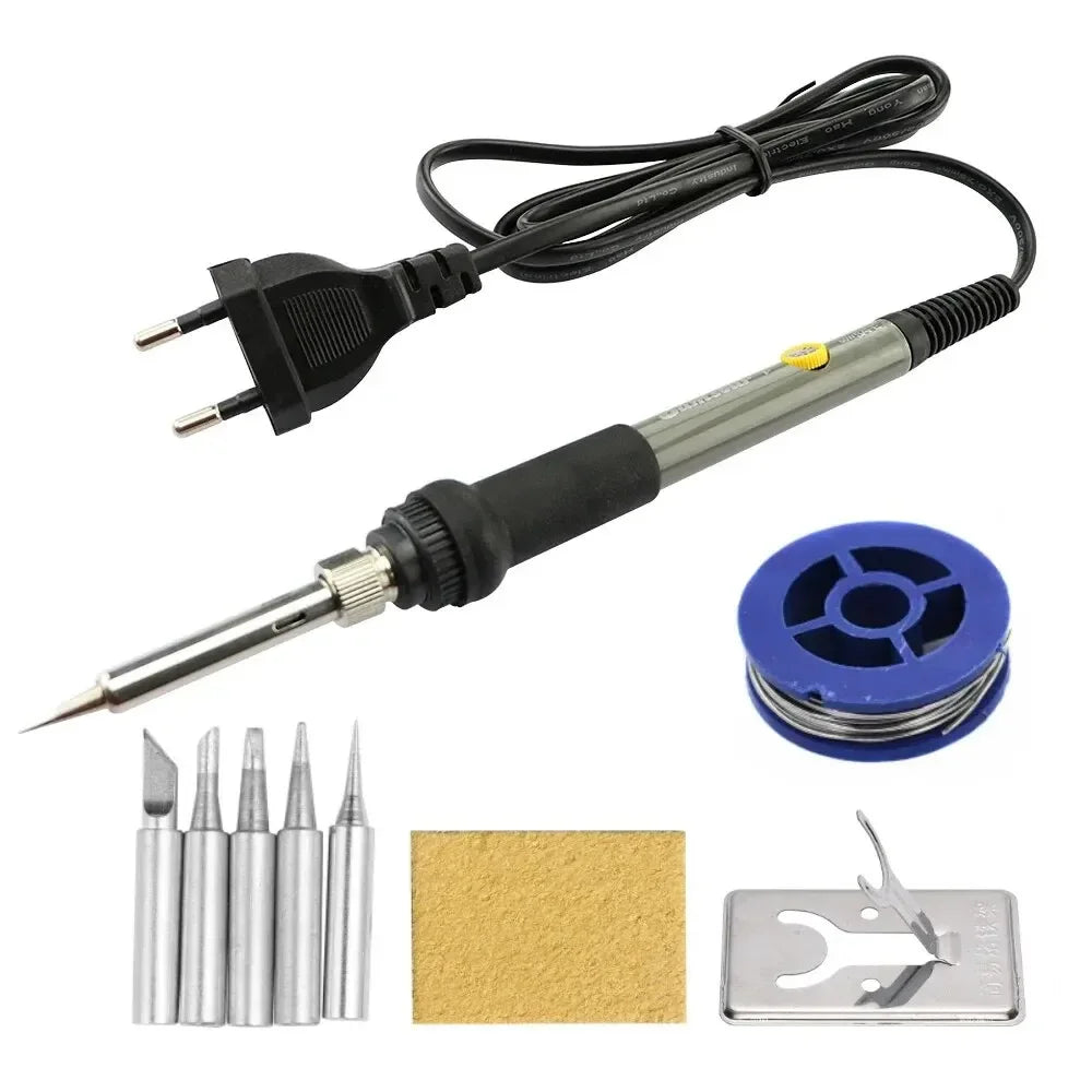 60W Adjustable Temperature Electric Soldering Iron Welding Iron