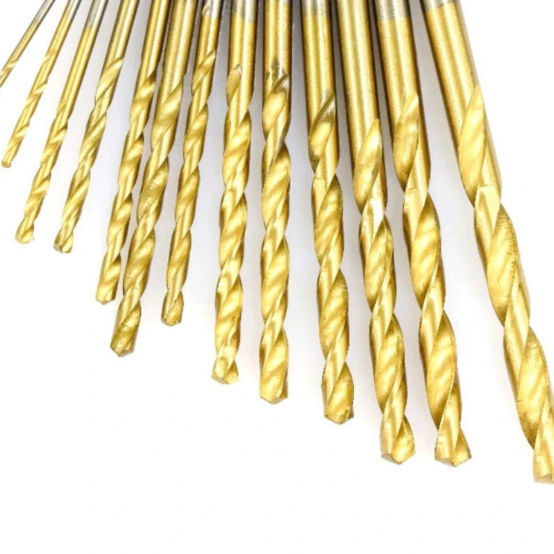 13pcs M35 Cobalt Round Straight Handle Metric Drill bit Set