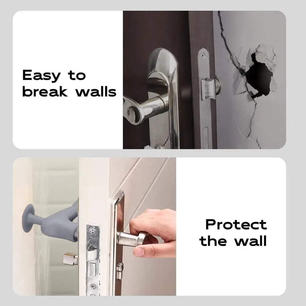 Silicone door handle cover Anti-Collision Door Knob Handle Protector