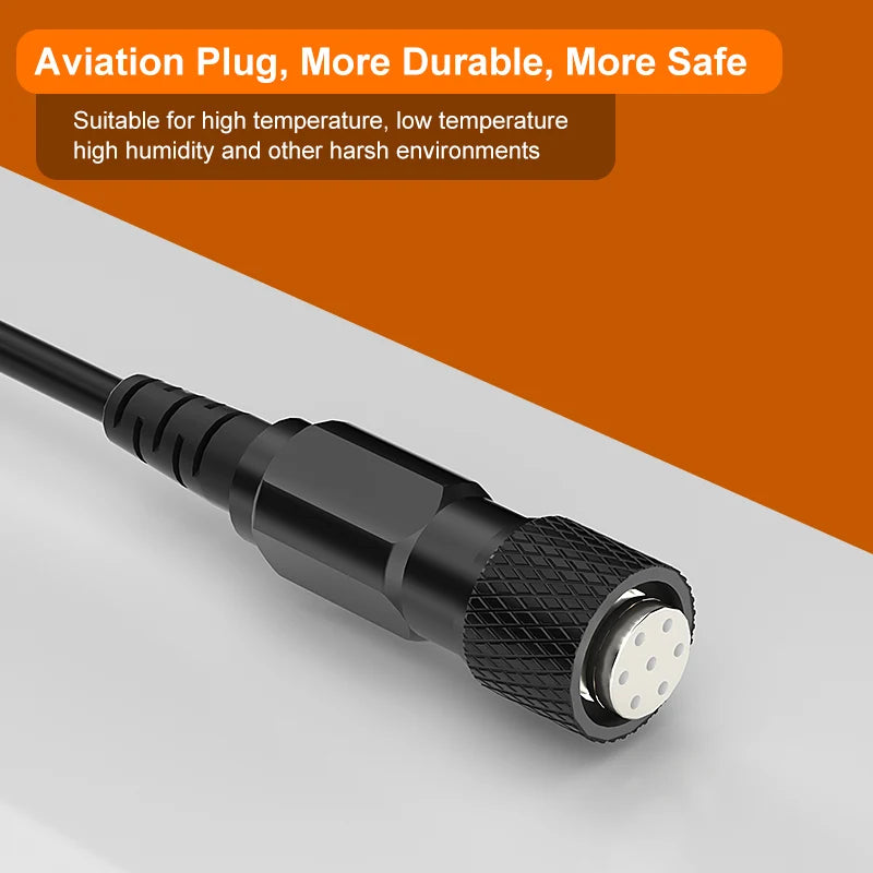 4.3'' Industrial Endoscope Camera 1080P HD 50m Rigid Cable Hand-held