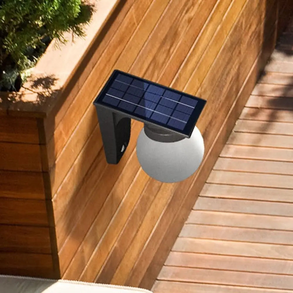 Auto on/Off Solar Wall Light Wall Mounted IP65 Waterproof Solar
