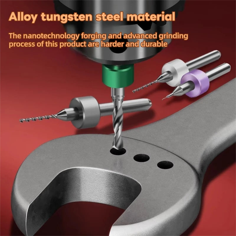 TG Hard Alloy 0.2/0.5-3.0mm Micro Drill Bits Print Circuit Board