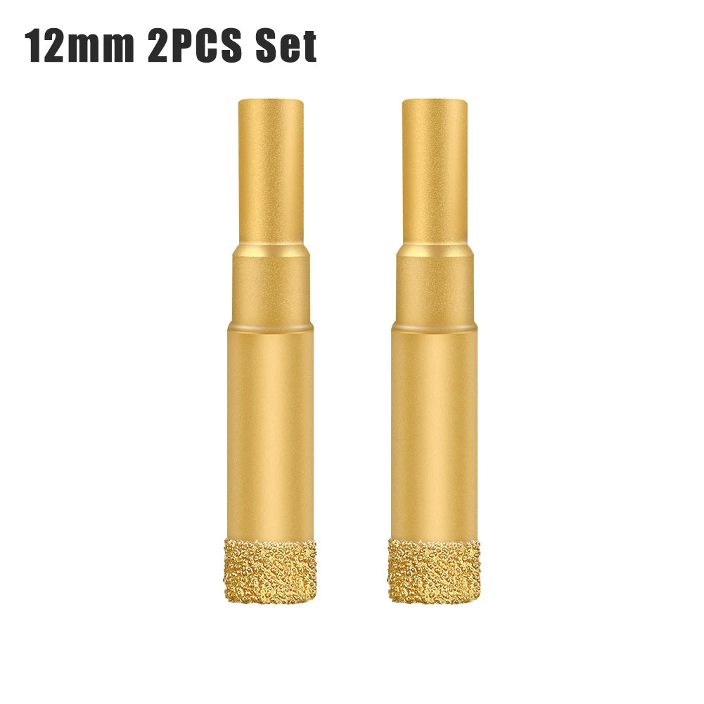 Diamond Grain Coated Drill Bit — 6mm to 60mm for Tile, Marble, Glas