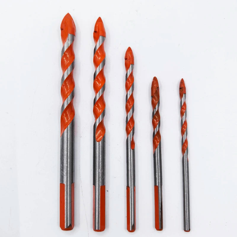 5Pcs Tungsten Carbide Drill Bit Set 4-10mm