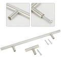 2-14 Inches Handles Stainless Steel Silver T-Type Drawer Cabinet Wa...
