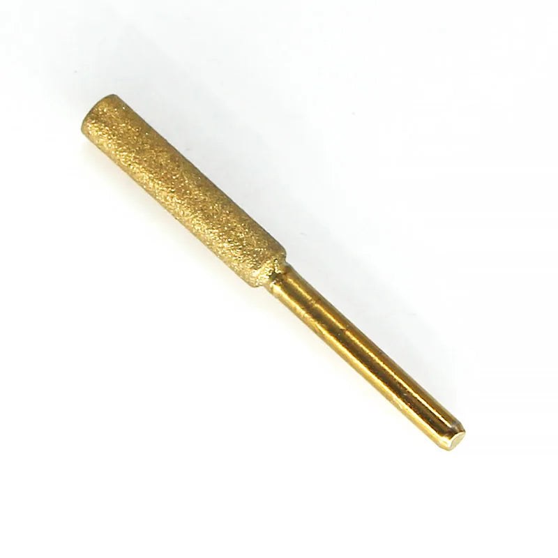 6Pcs Diamond Coated Cylindrical Burr 4-5.5mm Chainsaw Sharpener Stone