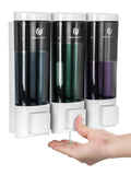 Wall Soap Shampoo Dispenser Bathroom Shower Gel Dispenser Kitchen D...