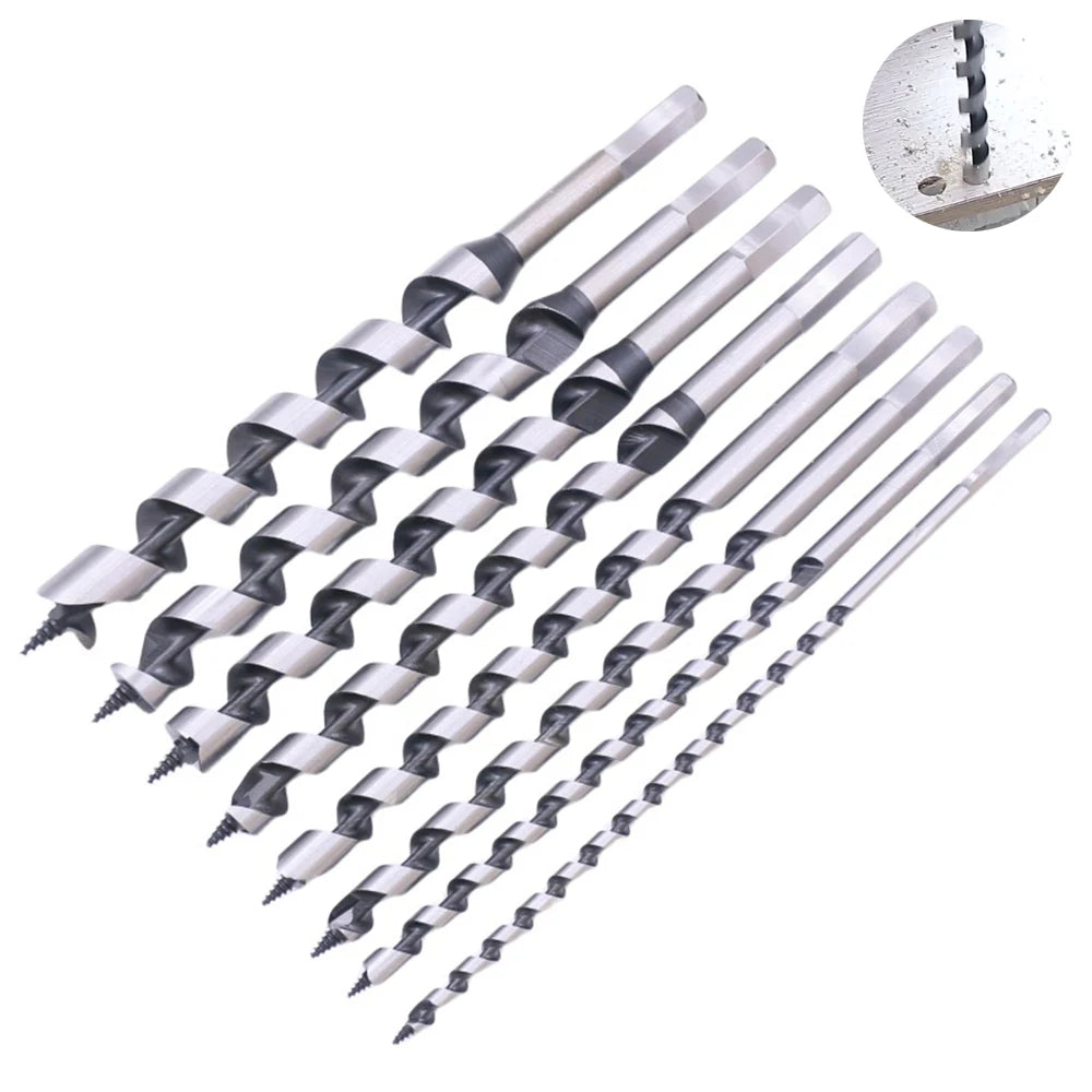 Woodworking Roller Drill 120-500mm Long Hexagonal Handle Fried Doug...