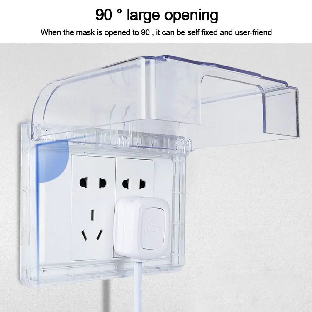 Wall-mounted Switch Protective Cover Self-Adhesive 86 Type Protection