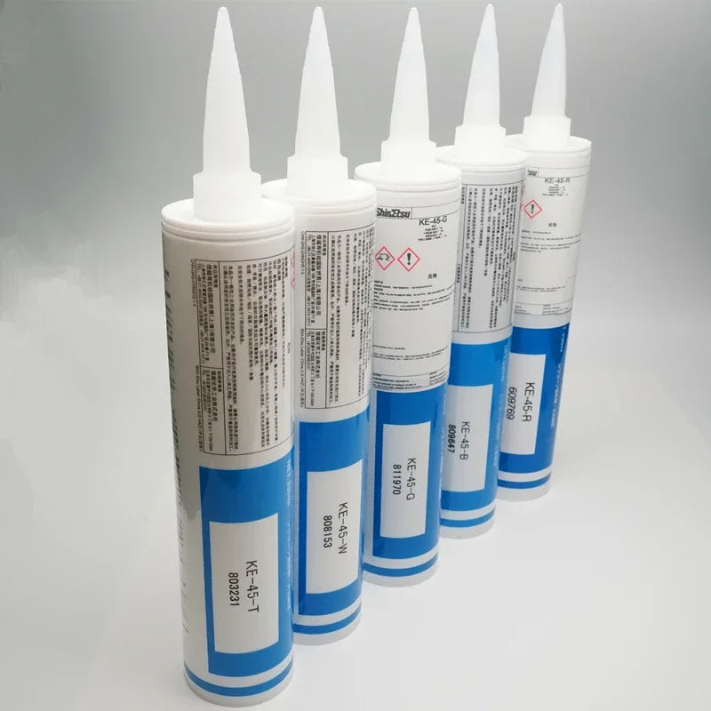 Japanese Original KE-45 ShinEtsu -W/T/B/G/R Electronic Sealant