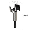 6-40mm 6.35mm Hex Shank High Carbon Steel Boring Drill Bit Carpenter