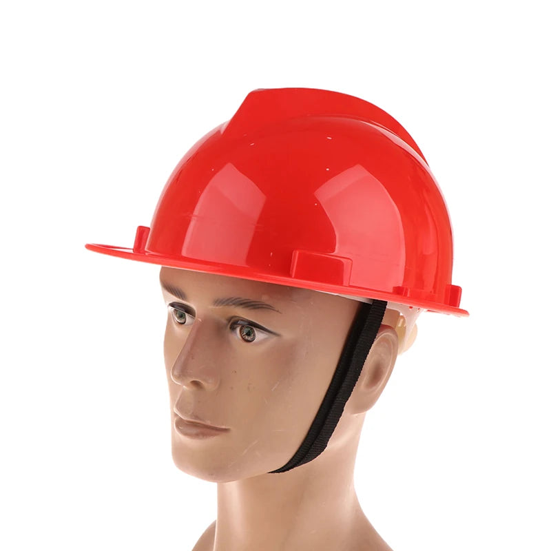 Heavy Duty Full Brim Construction Hard Hat – High Strength Impact Resistant
