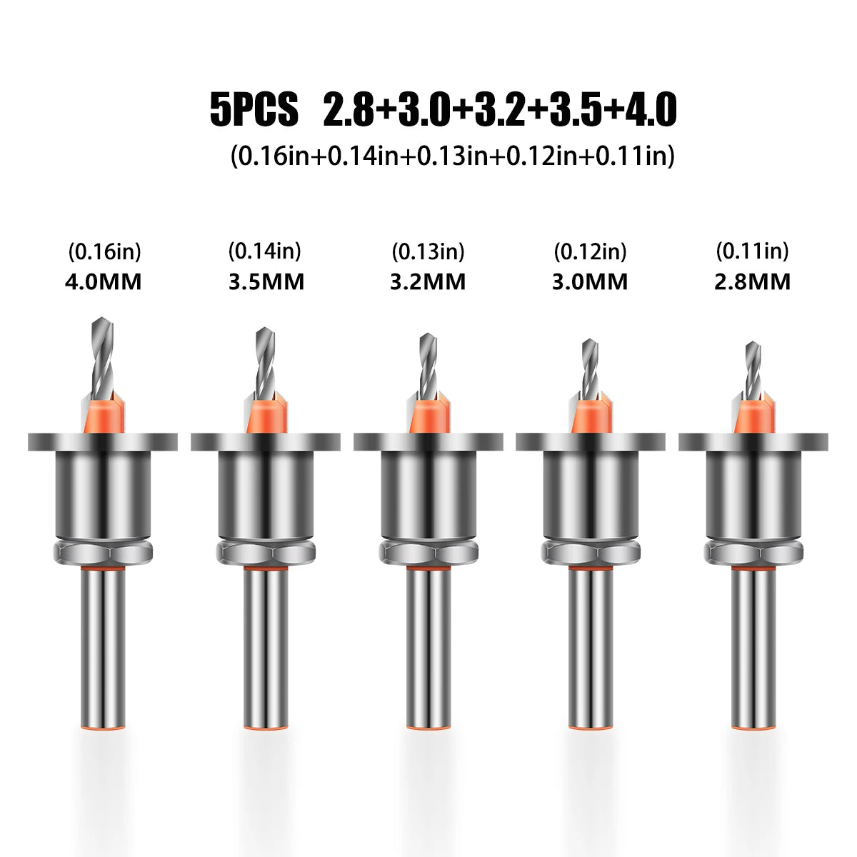 8mm 10mm Shank Adjustable Countersink Woodworking Router Core Limiter