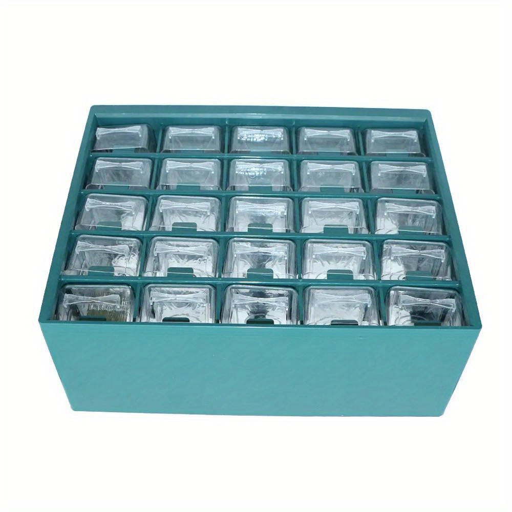 25 Multi-grid Drawer Parts Box Wall-mounted Screw Classification