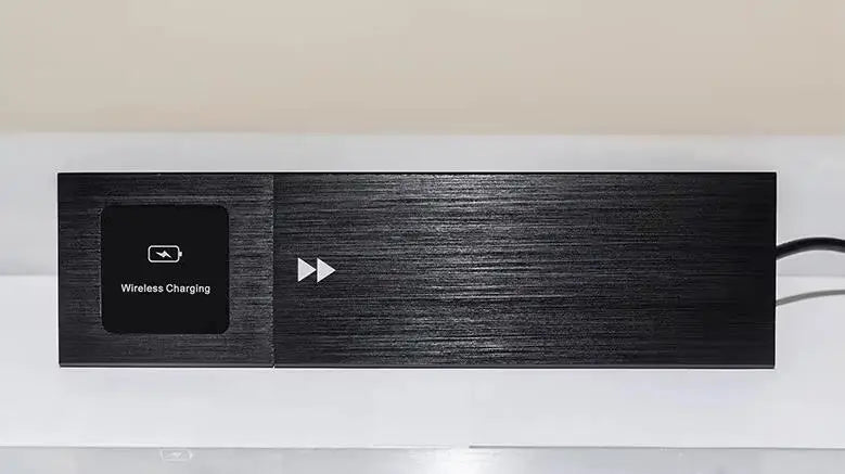Universal Built-in Table Socket Slide Cover with USB Type-c Recessed