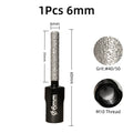 M10 thread Grind chamfer vacuum brazing dry diamond drill bit