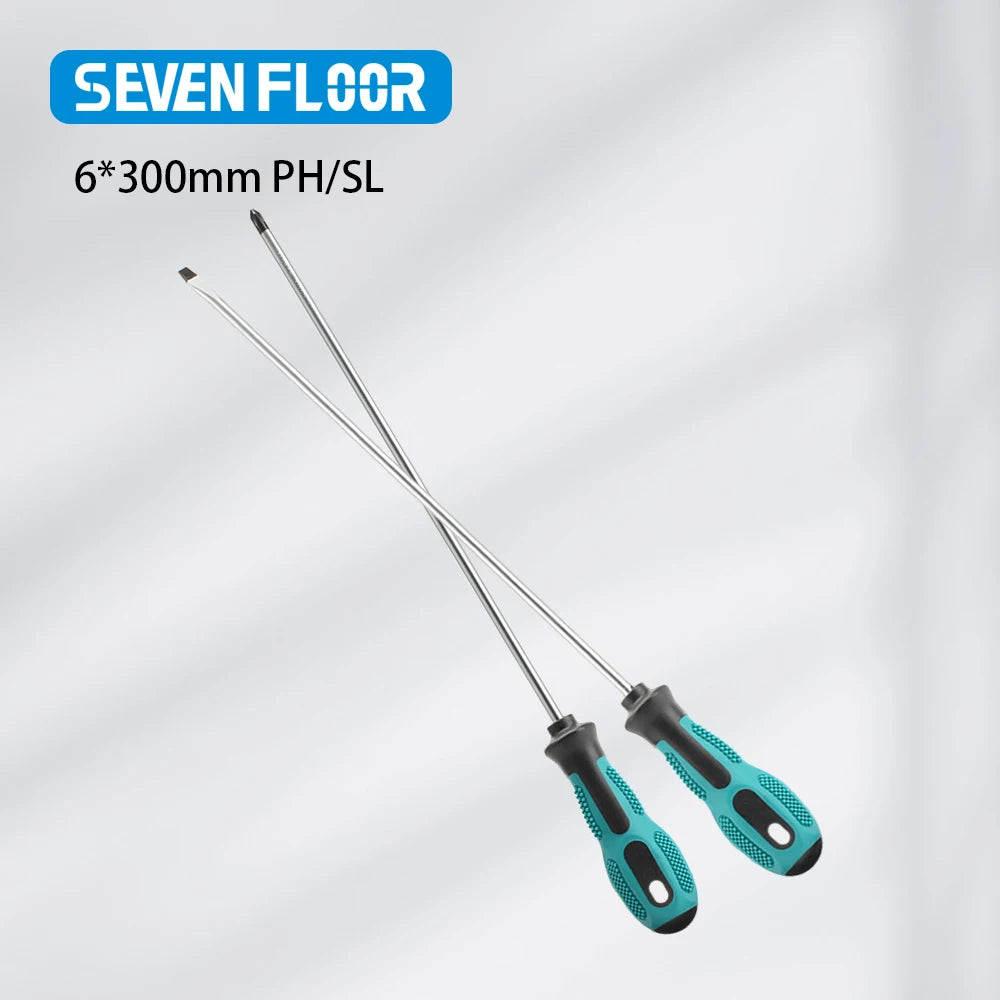 Magnetic Extended 410mm Screwdriver - Slotted