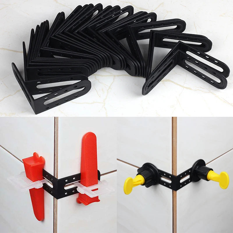 Tile Leveling Angle Spacers - 25 to 100 Piece Pack
